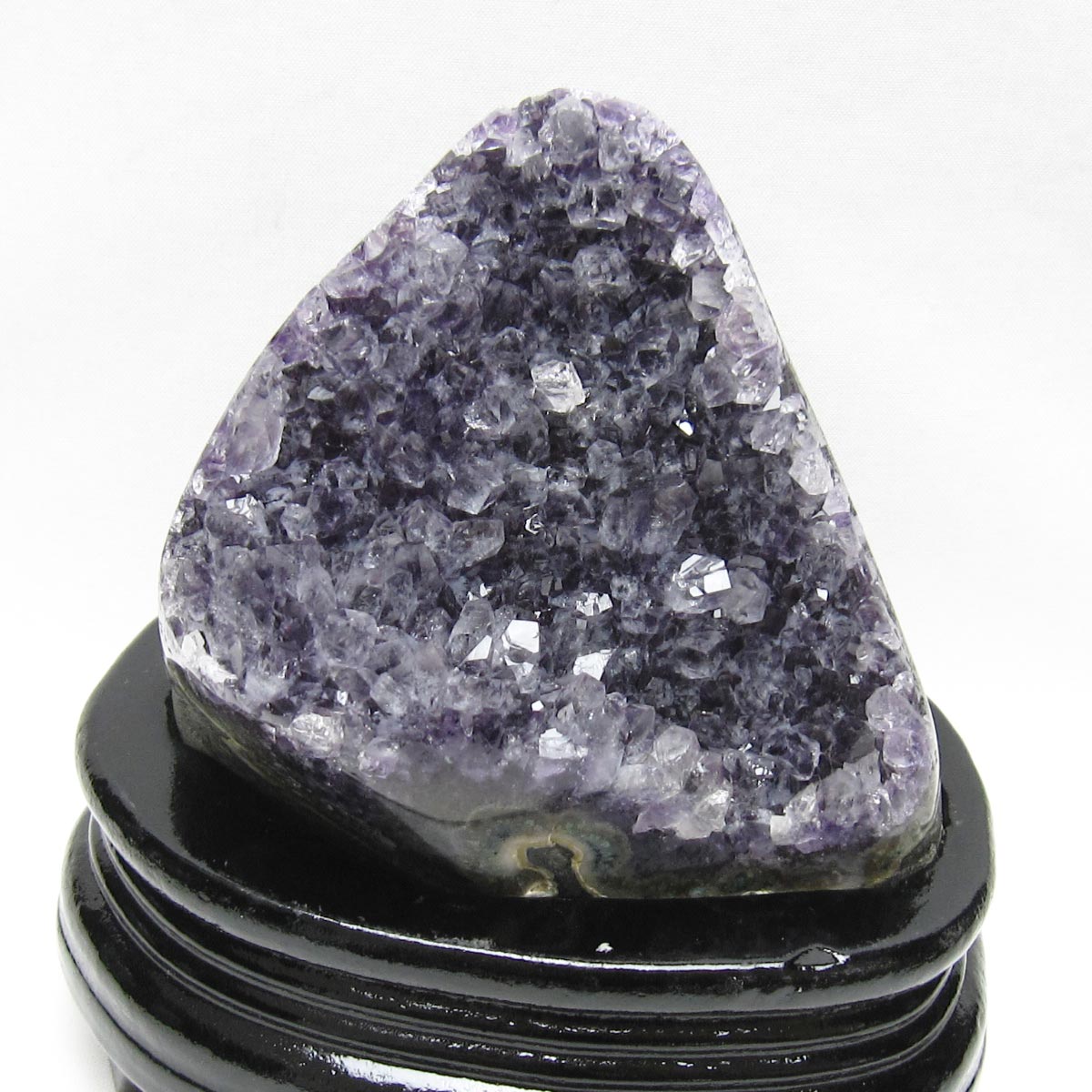 アメジスト クラスター ウルグアイ産 アメジスト 原石 amethyst 台座付属 一点物 182-8793