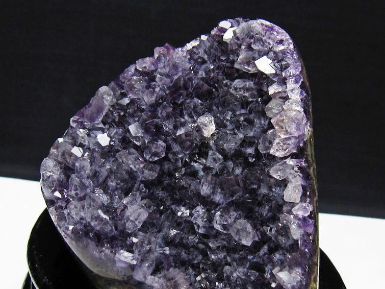 アメジスト クラスター ウルグアイ産 アメジスト 原石 amethyst 台座付属 一点物 182-8793