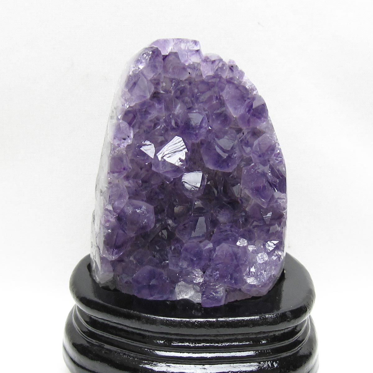 アメジスト クラスター ウルグアイ産 アメジスト 原石 amethyst 台座付属 一点物 182-8795