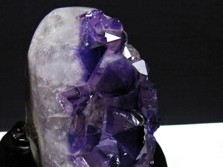 アメジスト 原石 ウルグアイ産 アメジスト クラスター amethyst 台座付属 一点物 182-8796
