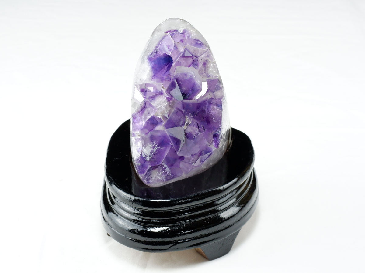 アメジスト 原石 ウルグアイ産 アメジスト クラスター amethyst 台座付属 一点物 182-8796