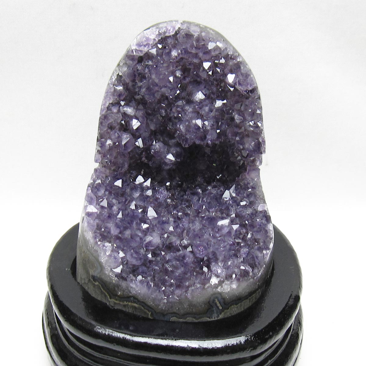 アメジスト 原石 ウルグアイ産 アメジスト クラスター amethyst 台座付属 一点物 182-8797