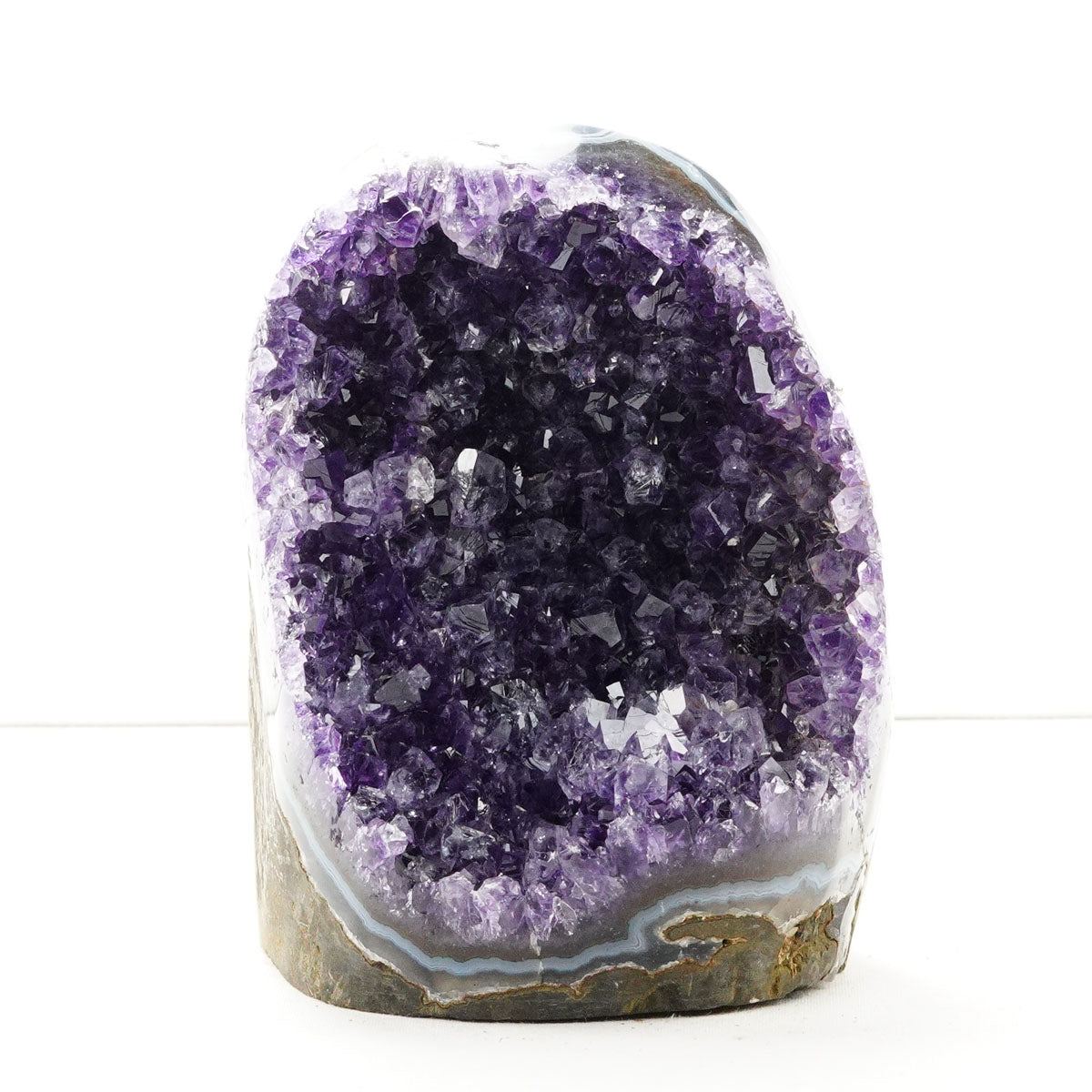 アメジスト 原石 ウルグアイ産 アメジスト クラスター amethyst 台座付属 一点物 182-8798