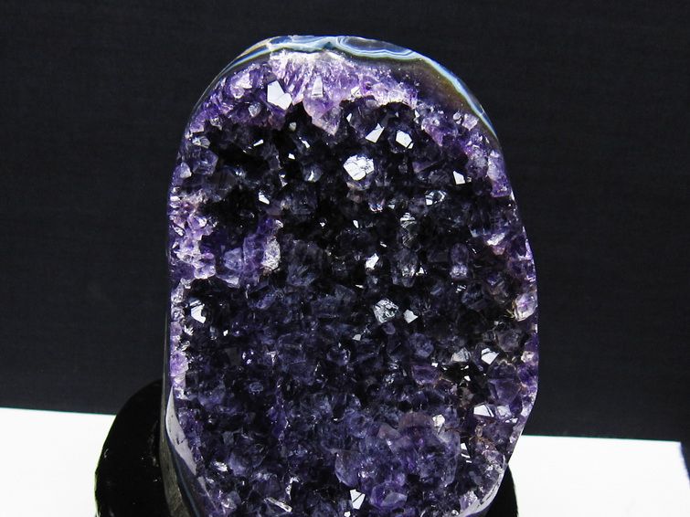 アメジスト 原石 ウルグアイ産 アメジスト クラスター amethyst 台座付属 一点物 182-8798