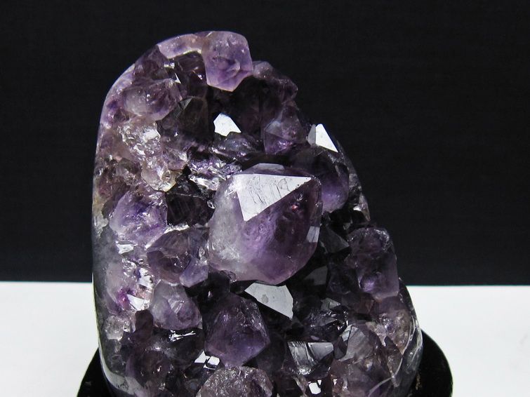 アメジスト 原石 ウルグアイ産 アメジスト クラスター amethyst 台座付属 一点物 182-8799
