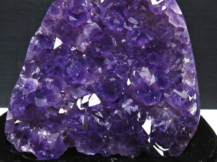 アメジスト 原石 ウルグアイ産 アメジスト クラスター amethyst 台座付属 一点物 182-8800