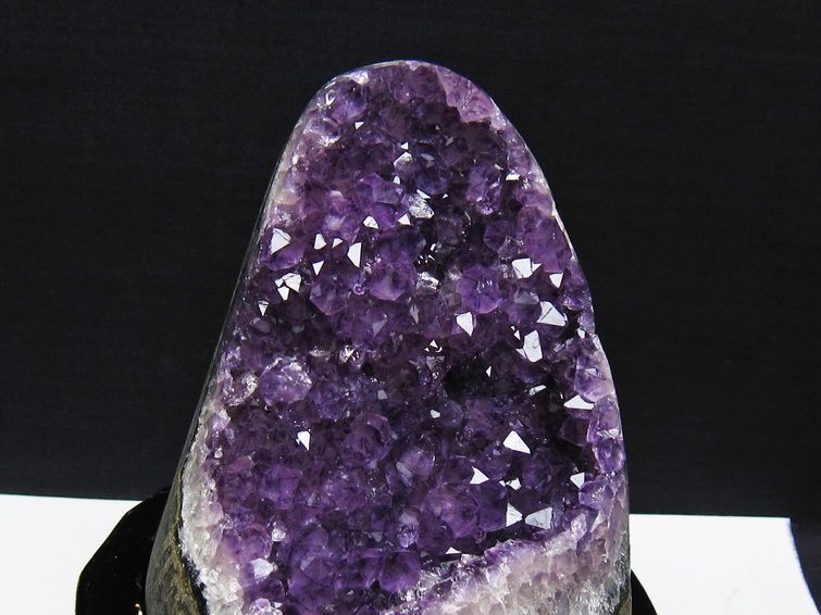 アメジスト 原石 ウルグアイ産 アメジスト クラスター amethyst 台座付属 一点物 182-8803