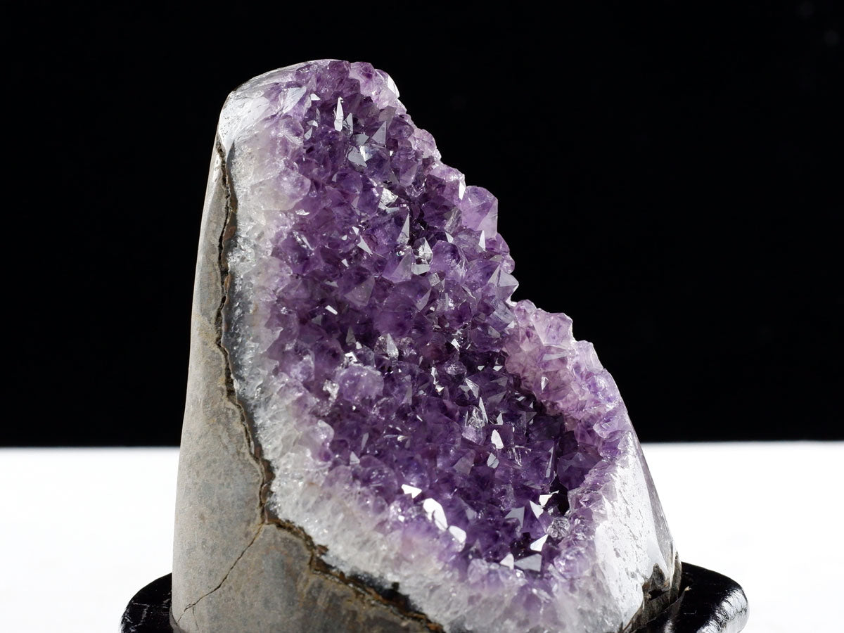 アメジスト 原石 ウルグアイ産 アメジスト クラスター amethyst 台座付属 一点物 182-8803