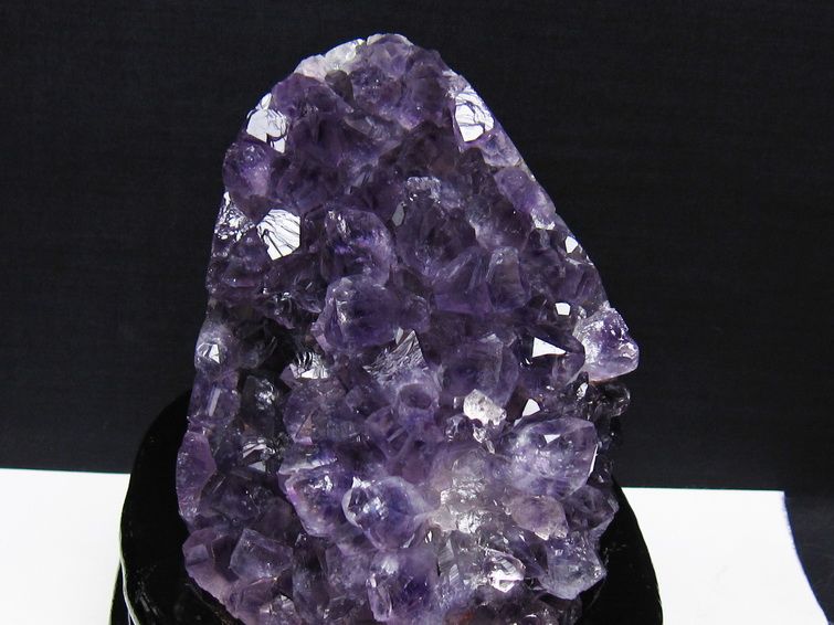 アメジスト 原石 ウルグアイ産 アメジスト クラスター amethyst 台座付属 一点物 182-8805