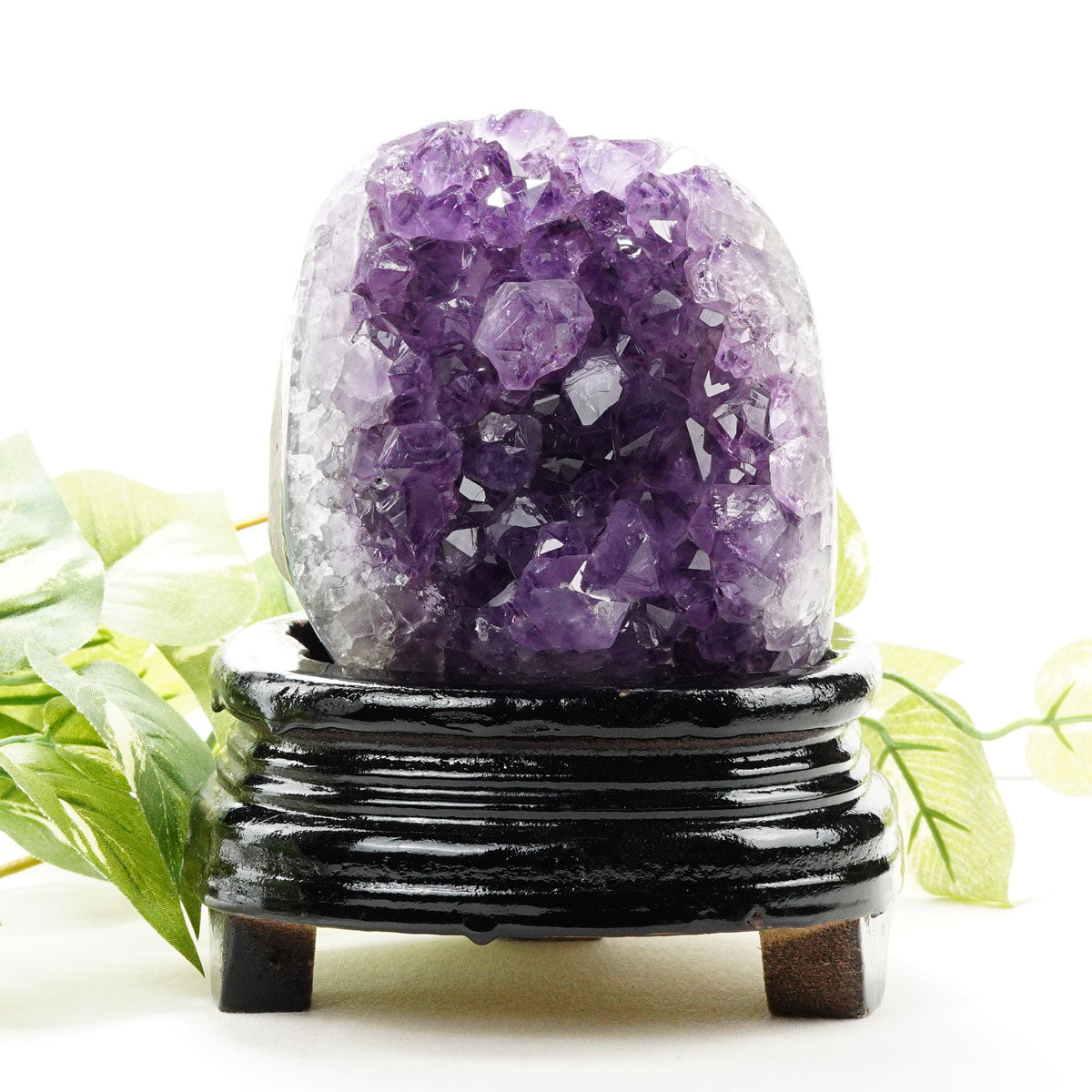 アメジスト 原石 ウルグアイ産 アメジスト クラスター amethyst 台座付属 一点物 182-8806