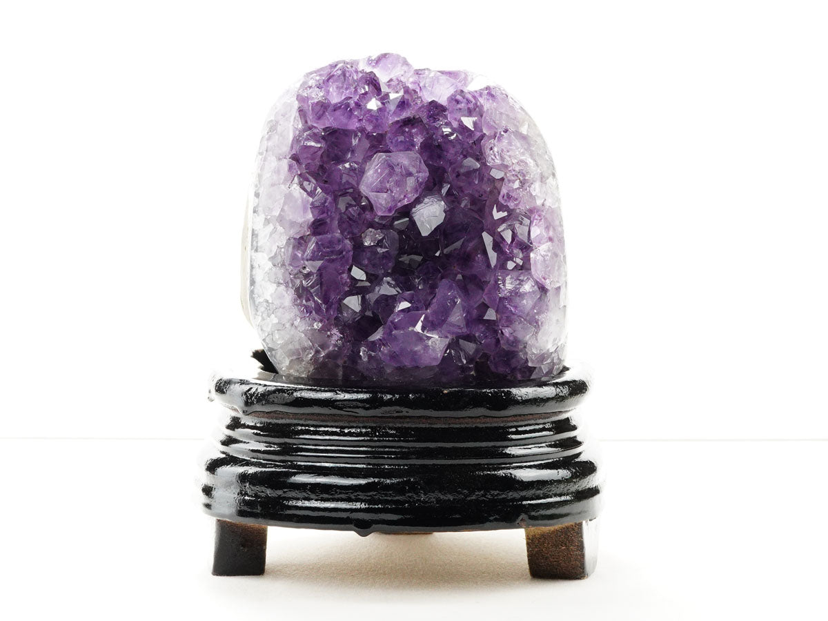 アメジスト 原石 ウルグアイ産 アメジスト クラスター amethyst 台座付属 一点物 182-8806