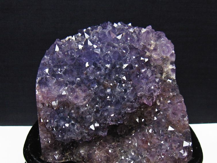 アメジスト 原石 ウルグアイ産 アメジスト クラスター amethyst 台座付属 一点物 182-8807