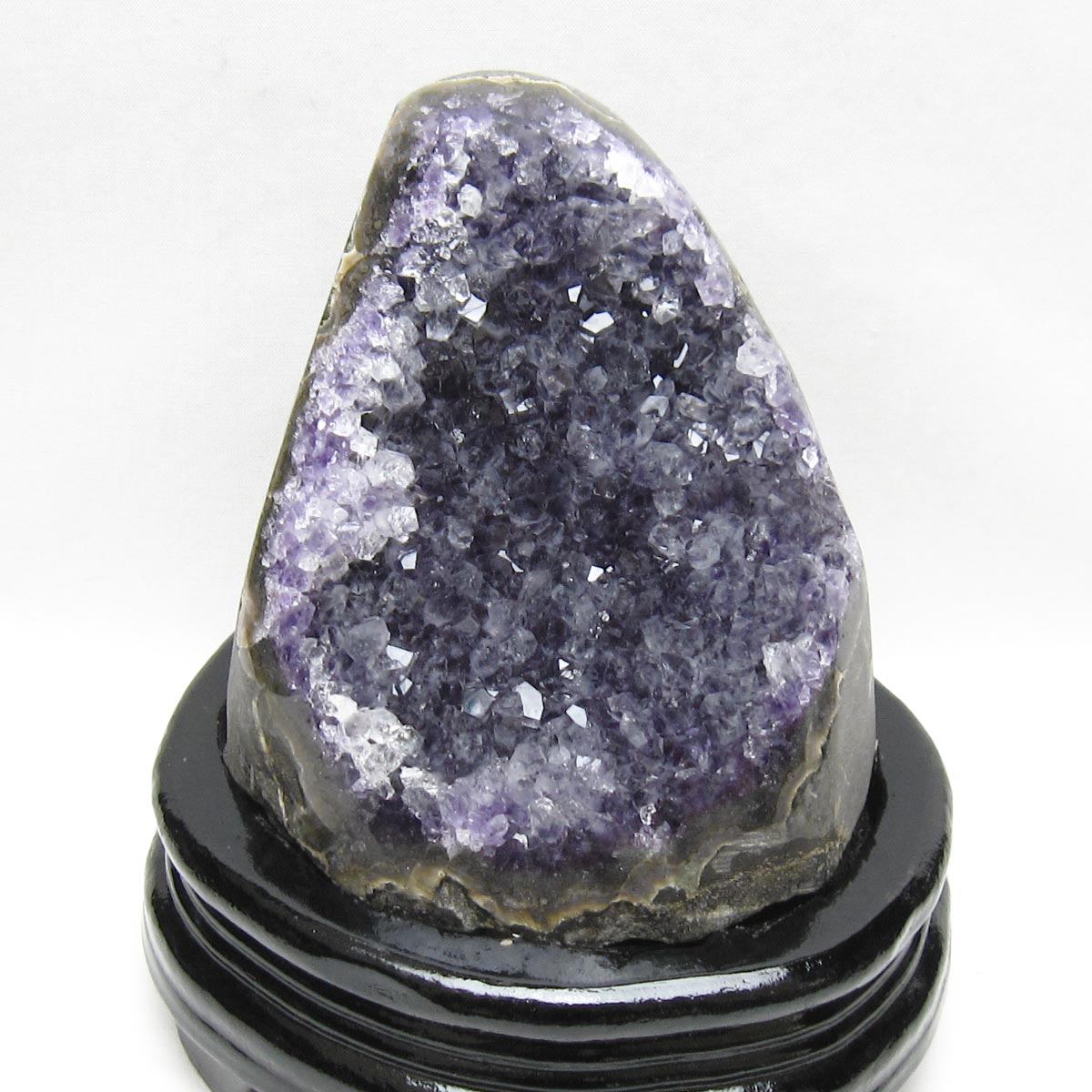 1.2Kg アメジスト 原石 ウルグアイ産 アメジスト クラスター amethyst 台座付属 一点物 182-8810