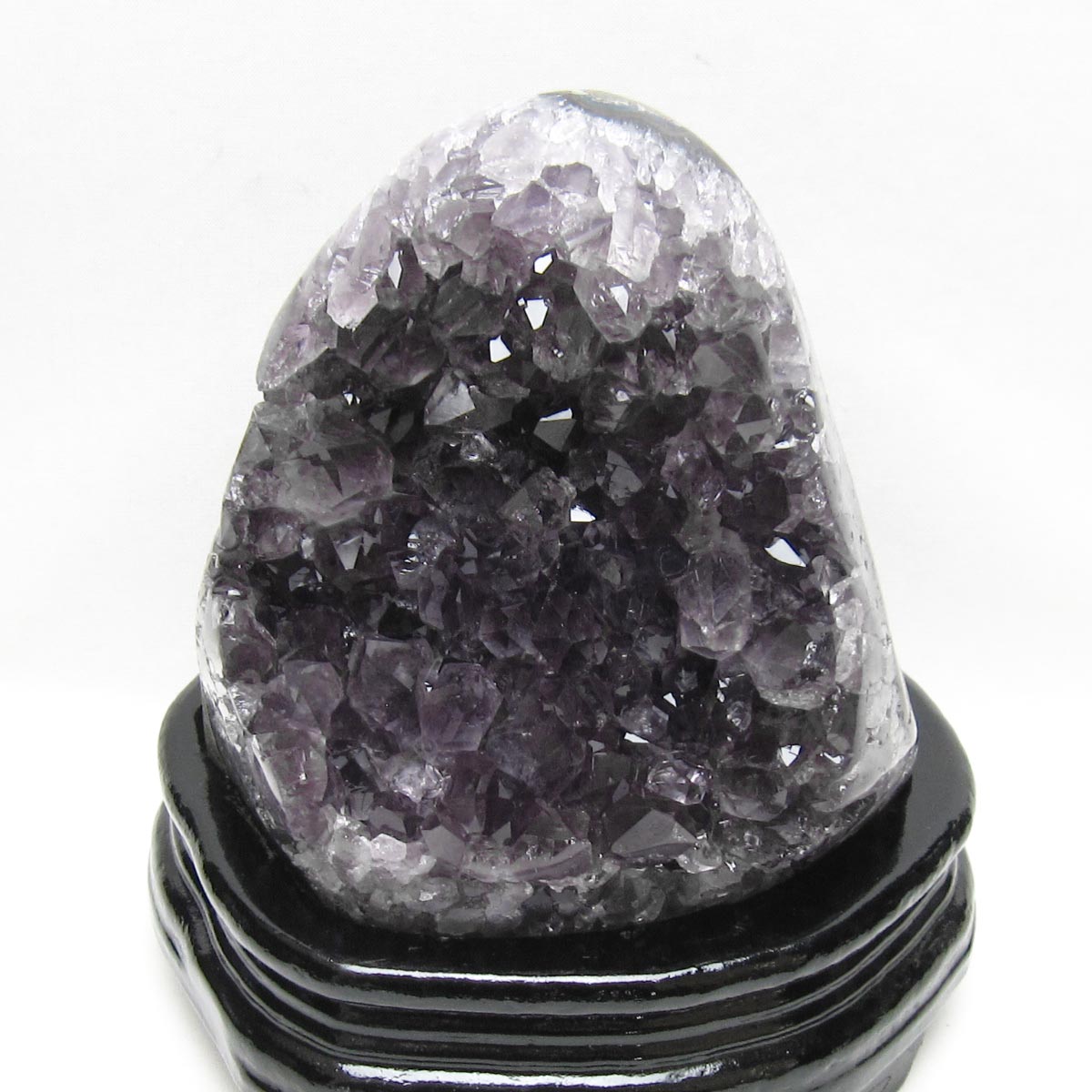 1.7Kg アメジスト 原石 ウルグアイ産 アメジスト クラスター amethyst 台座付属 一点物 182-8812