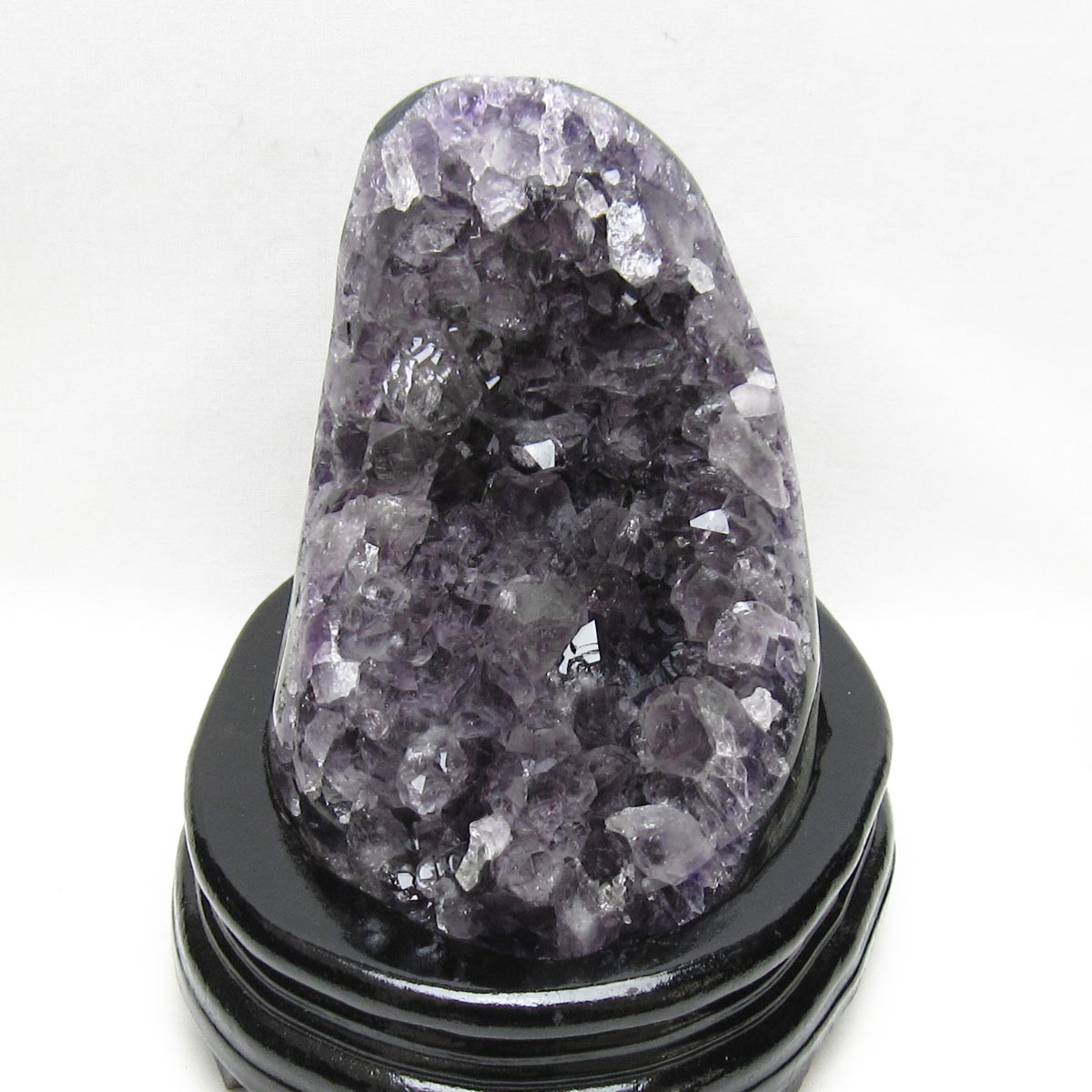 1.7Kg アメジスト 原石 ウルグアイ産 アメジスト クラスター amethyst 台座付属 一点物 182-8815