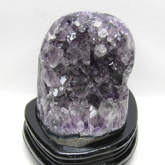 1.5Kg アメジスト 原石 ウルグアイ産 アメジスト クラスター amethyst 台座付属 一点物 182-8816