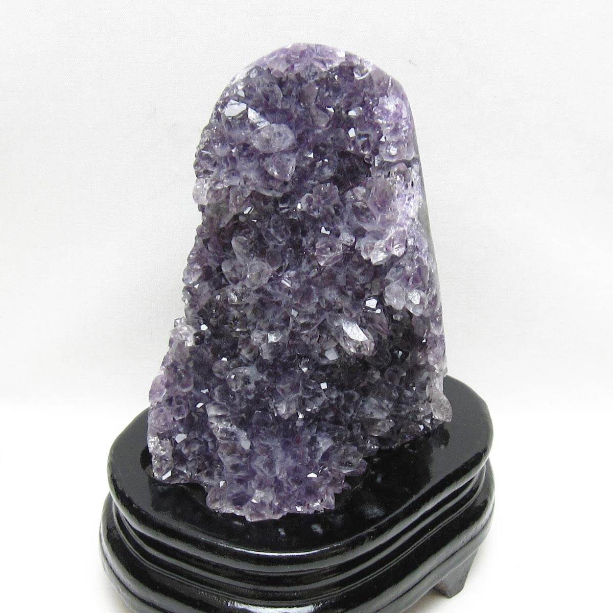 アメジスト クラスター ウルグアイ産 アメジスト 原石 amethyst 台座付属 一点物 182-8824