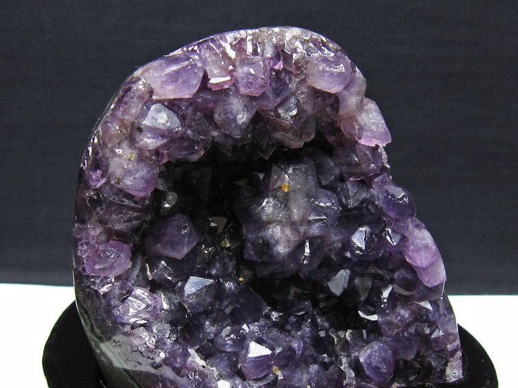 アメジスト クラスター ウルグアイ産 アメジスト 原石 amethyst 台座付属 一点物 182-8827