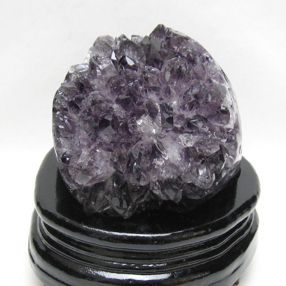 アメジスト クラスター ウルグアイ産 アメジスト 原石 amethyst 台座付属 一点物 182-8830