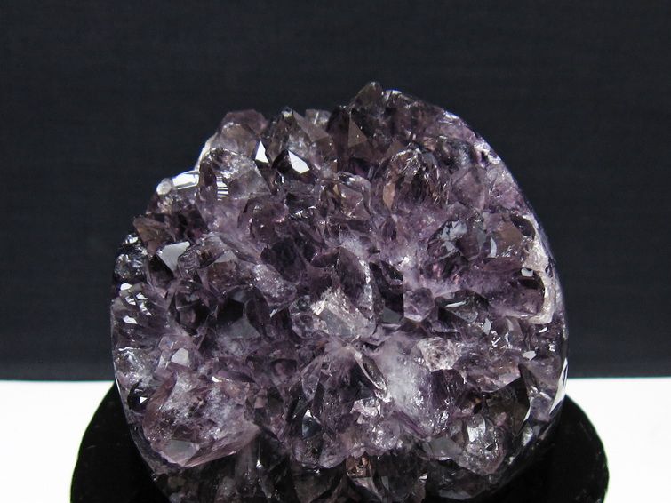 アメジスト クラスター ウルグアイ産 アメジスト 原石 amethyst 台座付属 一点物 182-8830