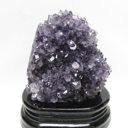 アメジスト クラスター ウルグアイ産 アメジスト 原石 amethyst 台座付属 一点物 182-8832