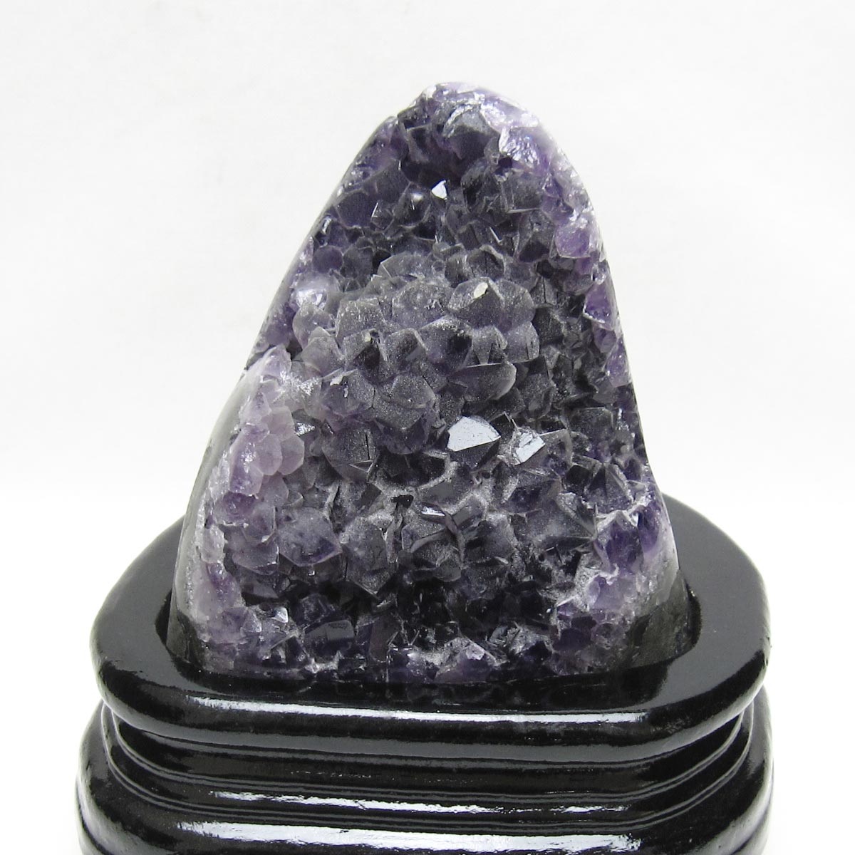 アメジスト クラスター ウルグアイ産 アメジスト 原石 amethyst 台座付属 一点物 182-8834