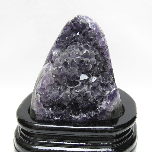 アメジスト クラスター ウルグアイ産 アメジスト 原石 amethyst 台座付属 一点物 182-8834