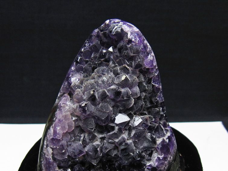 アメジスト クラスター ウルグアイ産 アメジスト 原石 amethyst 台座付属 一点物 182-8834