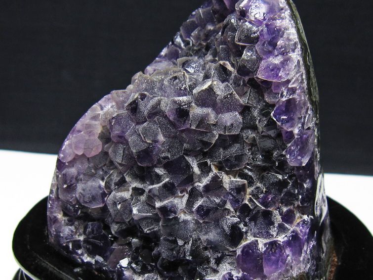 アメジスト クラスター ウルグアイ産 アメジスト 原石 amethyst 台座付属 一点物 182-8834