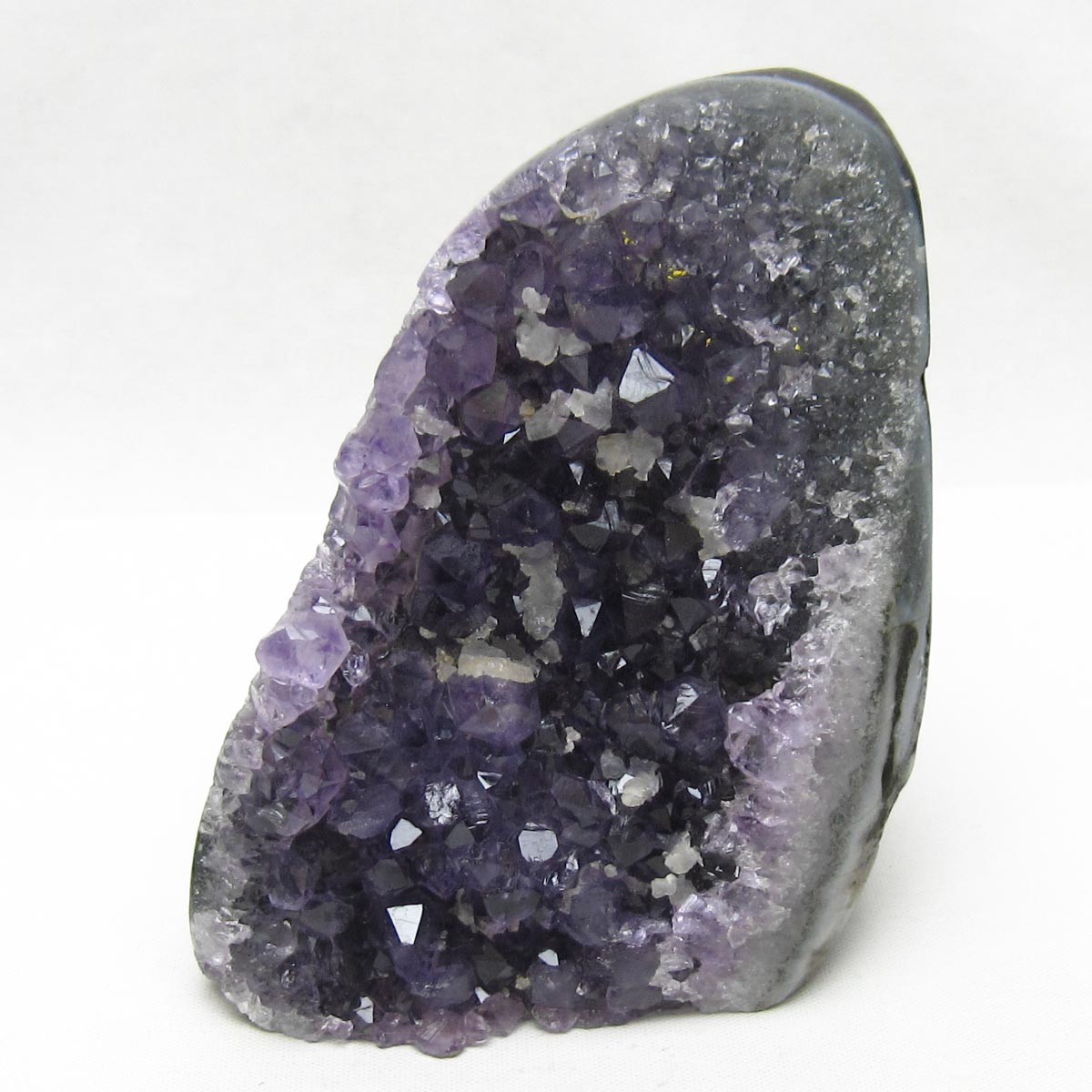 アメジスト 原石 ウルグアイ産 アメジスト クラスター amethyst カルサイト共生 一点物 182-8932