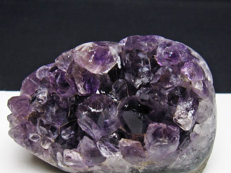 アメジスト クラスター ウルグアイ産 アメジスト 原石 amethyst 一点物 182-8983