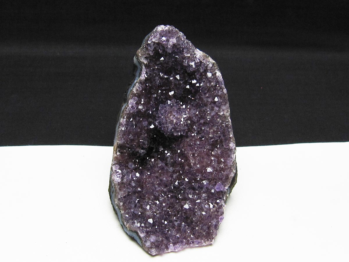 アメジスト クラスター 花型 ウルグアイ産 アメジスト 原石 一点物 182-9247