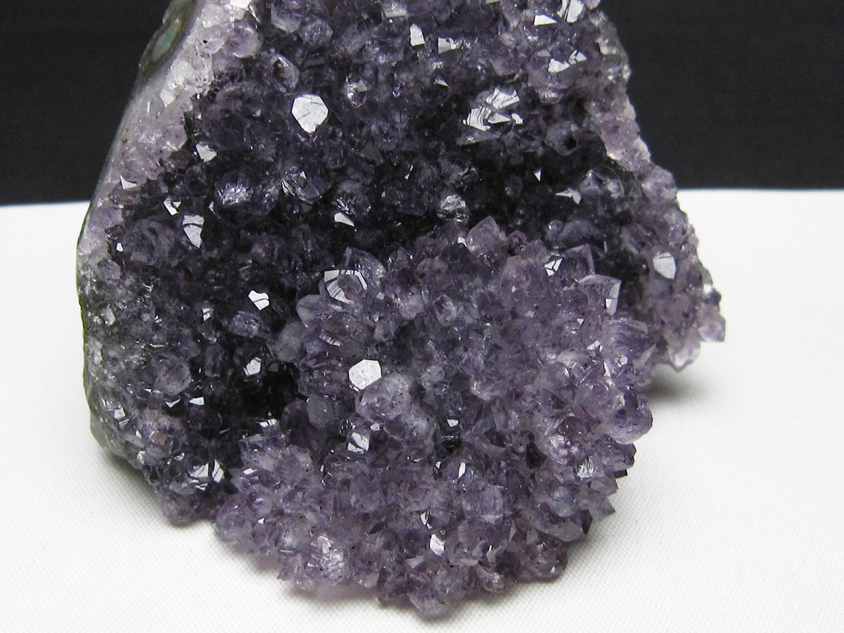 アメジスト クラスター 花型 ウルグアイ産 アメジスト 原石 一点物 182-9252