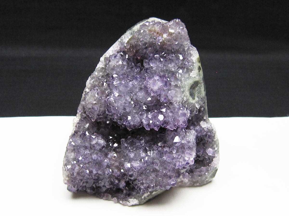 アメジスト クラスター 花型 ウルグアイ産 アメジスト 原石 一点物 182-9254