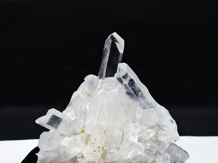 水晶 クラスター マダガスカル産 台座付属 水晶 原石 一点物 182-9290