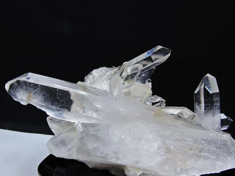 水晶 クラスター マダガスカル産 台座付属 水晶 原石 一点物 182-9342