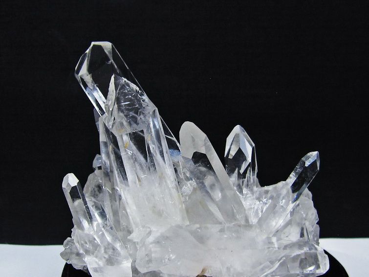 水晶 クラスター マダガスカル産 台座付属 水晶 原石 一点物 182-9348