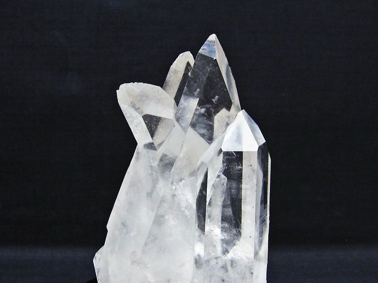 水晶 クラスター マダガスカル産 台座付属 水晶 原石 一点物 182-9366