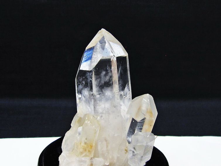水晶 クラスター マダガスカル産 台座付属 水晶 原石 一点物 182-9407