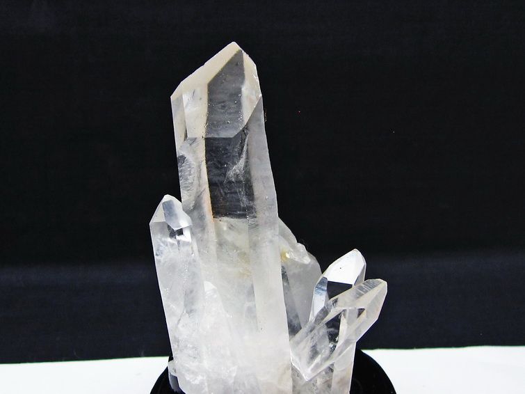 水晶 クラスター マダガスカル産 台座付属 水晶 原石 一点物 182-9409