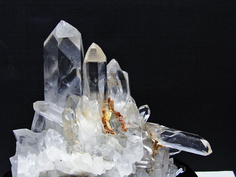 水晶 クラスター マダガスカル産 台座付属 水晶 原石 一点物 182-9434