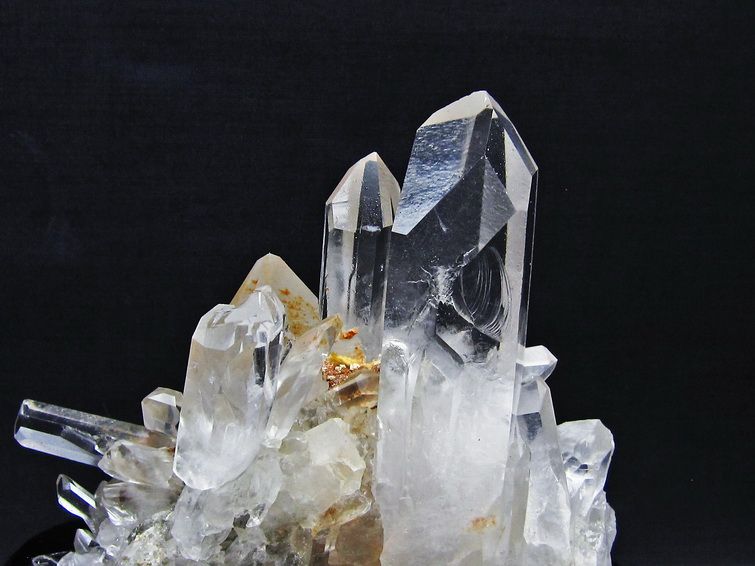 水晶 クラスター マダガスカル産 台座付属 水晶 原石 一点物 182-9434