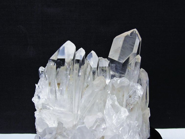 1.1Kg 水晶 クラスター マダガスカル産 台座付属 水晶 原石 一点物 182-9435