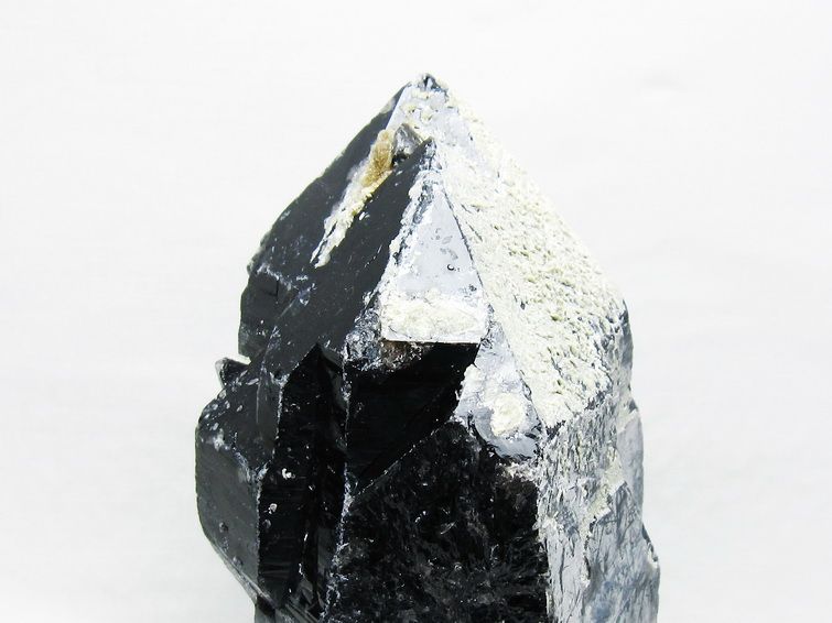 2.2Kg 黒水晶 モリオン 原石 山東省産 台座付属 一点物 191-511