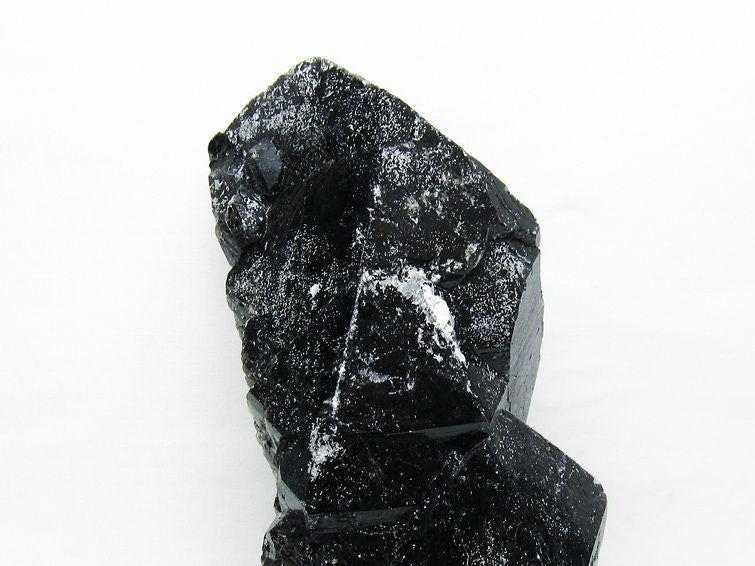 2Kg 黒水晶 モリオン 原石 山東省産 台座付属 一点物 191-517