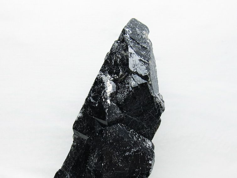 2Kg 黒水晶 モリオン 原石 山東省産 台座付属 一点物 191-517