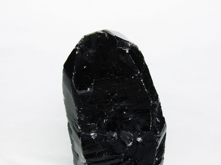 3.6Kg 黒水晶 モリオン 原石 山東省産 台座付属 一点物 191-518