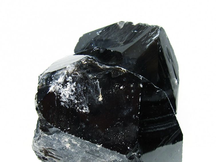 3.8Kg 黒水晶 モリオン 原石 山東省産 台座付属 一点物 191-522