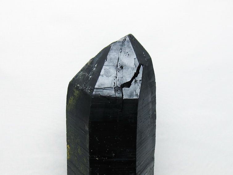 3.8Kg モリオン 原石 黒水晶 原石 山東省産 台座付属 一点物 191-524