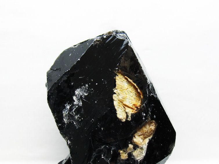 5.3Kg モリオン 原石 黒水晶 原石 山東省産 台座付属 一点物 191-526